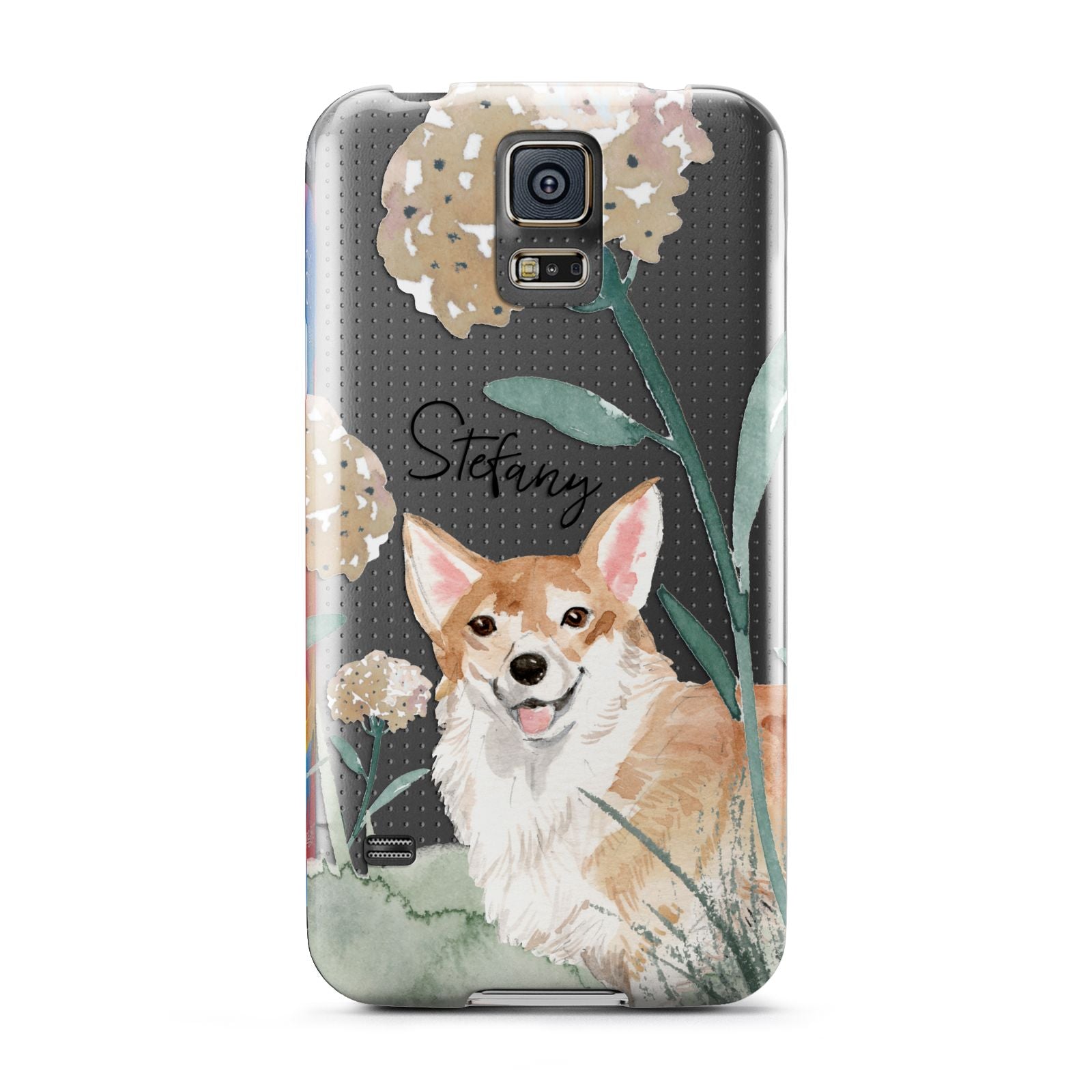 Personalised Welsh Corgi Dog Samsung Galaxy S5 Case