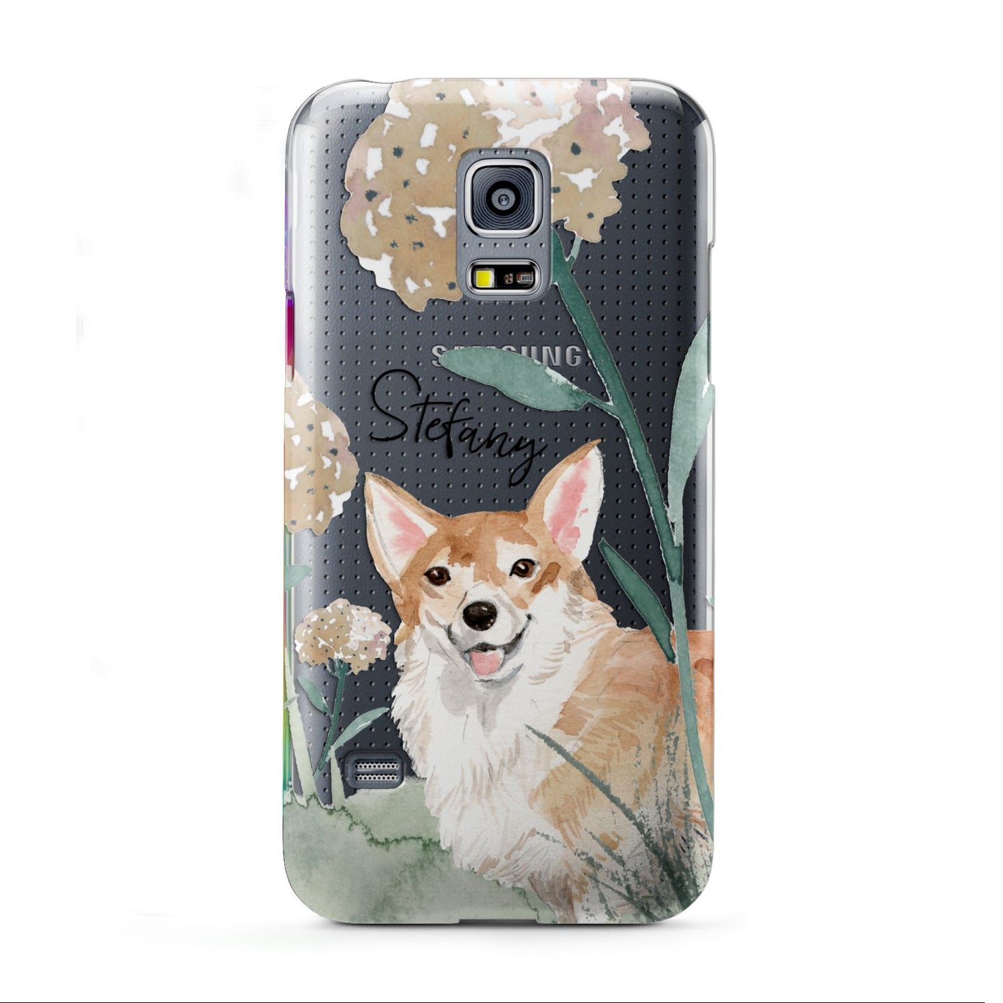 Personalised Welsh Corgi Dog Samsung Galaxy S5 Mini Case