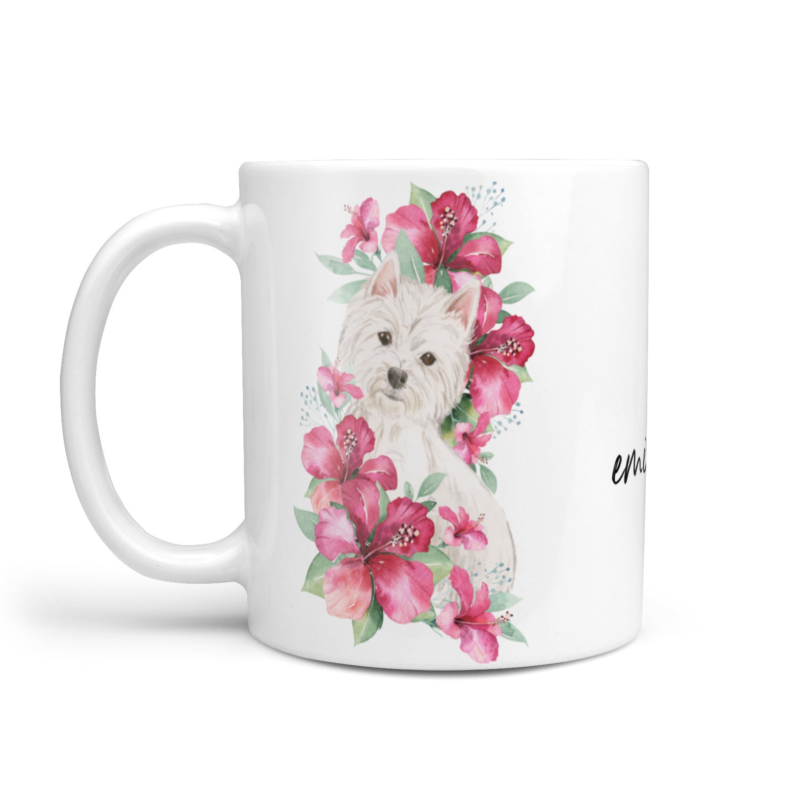 Personalised Westie Dog 10oz Mug Alternative Image 1