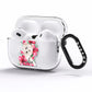 Personalised Westie Dog AirPods Pro Clear Case Side Image