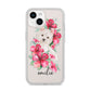 Personalised Westie Dog iPhone 14 Clear Tough Case Starlight