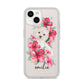 Personalised Westie Dog iPhone 14 Clear Tough Case Starlight