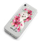 Personalised Westie Dog iPhone 8 Bumper Case on Silver iPhone Alternative Image