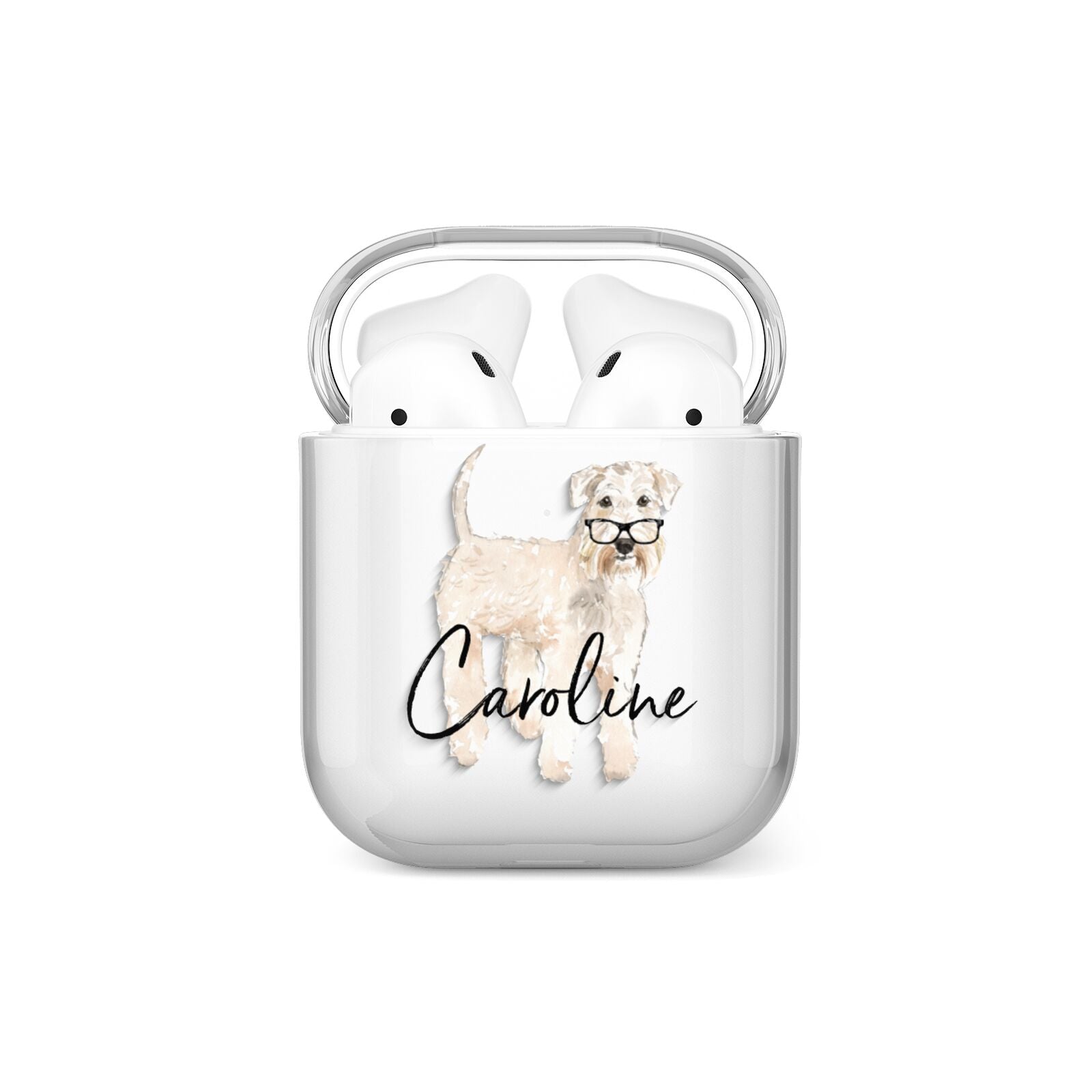 Personalised Wheaten Terrier AirPods Case