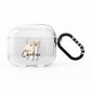 Personalised Wheaten Terrier AirPods Clear Case 3rd Gen