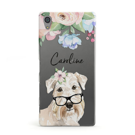 Personalised Wheaten Terrier Sony Xperia Case
