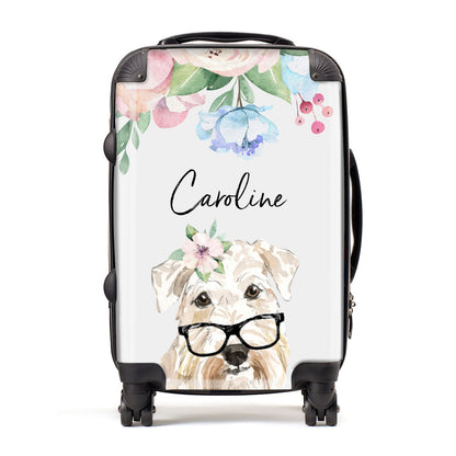 Personalised Wheaten Terrier Suitcase