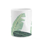 Personalised White Banana Leaf 10oz Mug Alternative Image 7