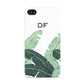 Personalised White Banana Leaf Apple iPhone 4s Case