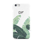 Personalised White Banana Leaf Apple iPhone 5c Case
