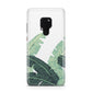 Personalised White Banana Leaf Huawei Mate 20 Phone Case