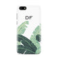 Personalised White Banana Leaf Huawei Y5 Prime 2018 Phone Case