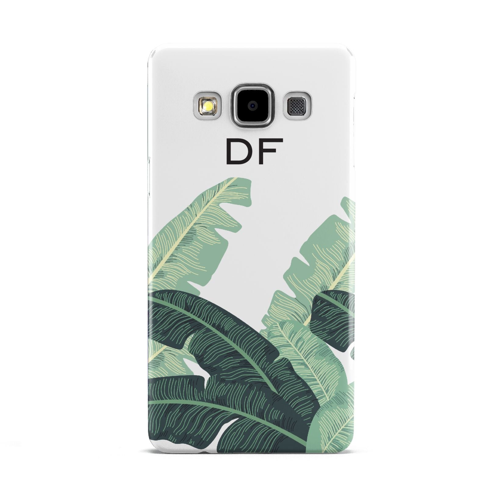 Personalised White Banana Leaf Samsung Galaxy A5 Case