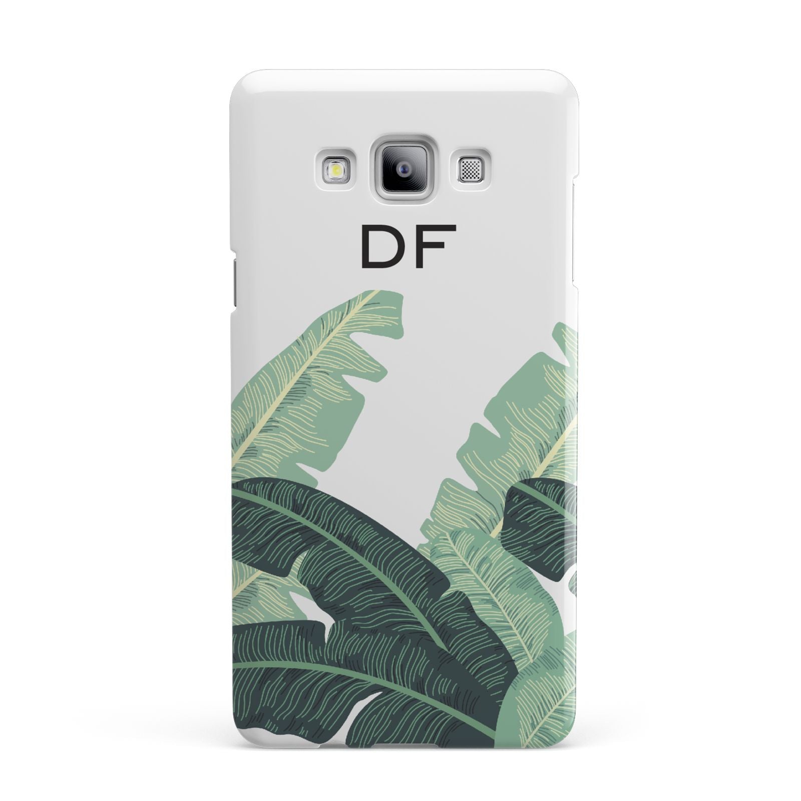 Personalised White Banana Leaf Samsung Galaxy A7 2015 Case