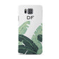 Personalised White Banana Leaf Samsung Galaxy Alpha Case