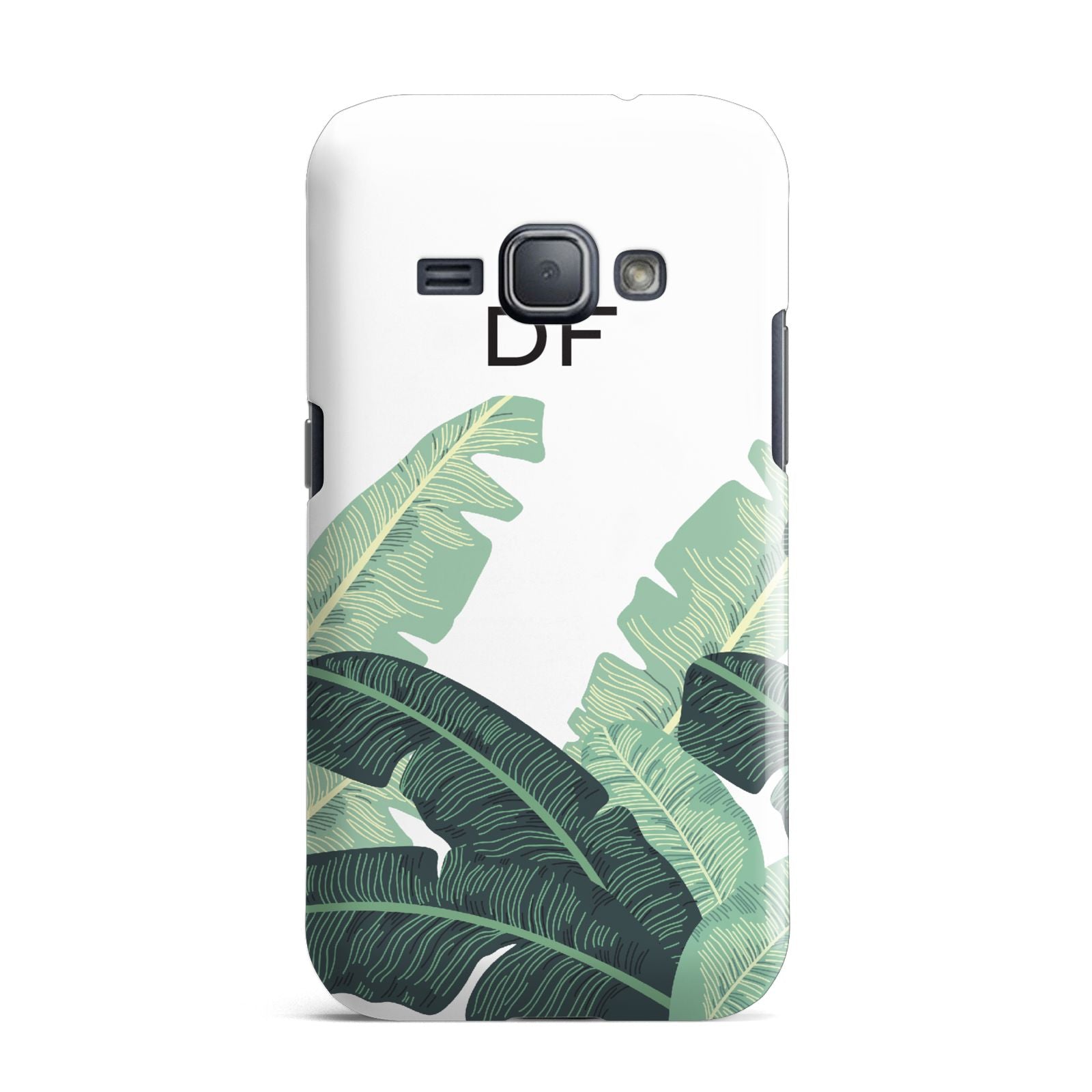 Personalised White Banana Leaf Samsung Galaxy J1 2016 Case