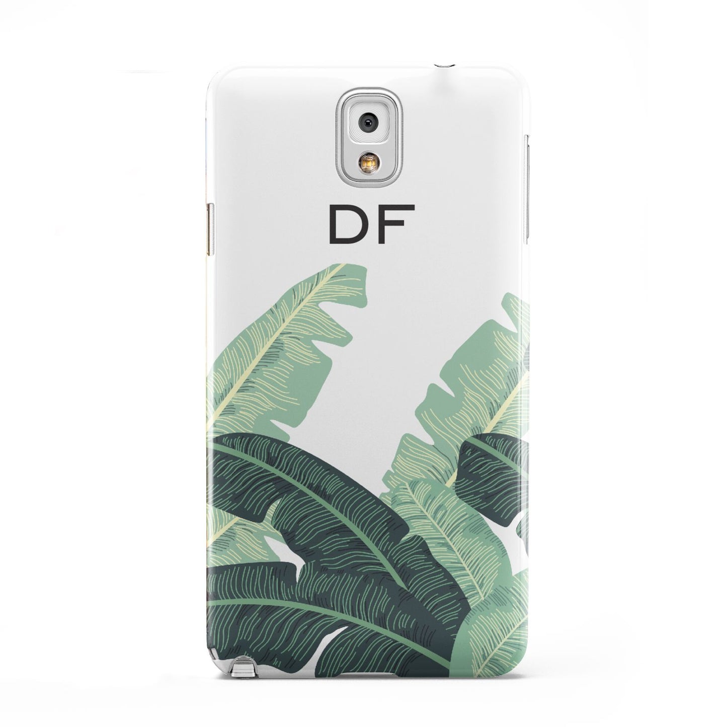 Personalised White Banana Leaf Samsung Galaxy Note 3 Case