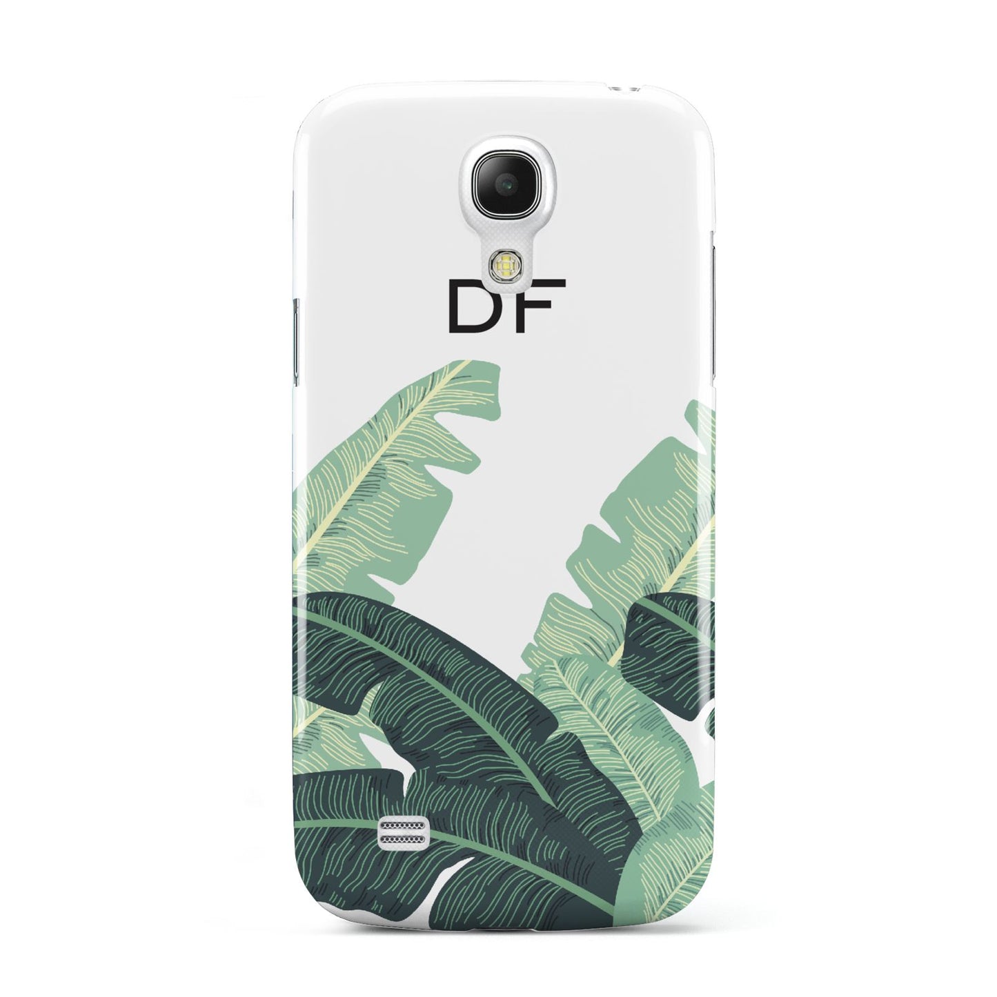 Personalised White Banana Leaf Samsung Galaxy S4 Mini Case