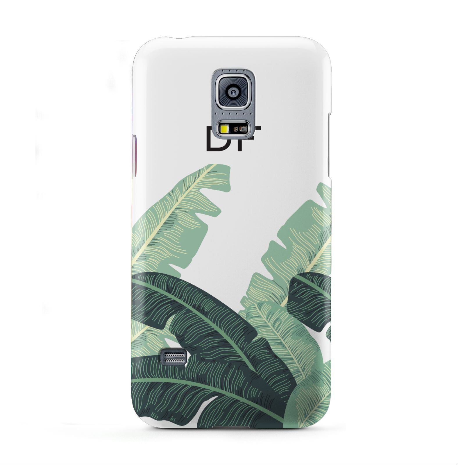 Personalised White Banana Leaf Samsung Galaxy S5 Mini Case