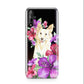 Personalised White Collie Huawei Enjoy 10s Phone Case