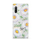 Personalised White Daisy Sony Xperia 10 III Case