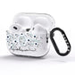 Personalised White Flower AirPods Pro Glitter Case Side Image