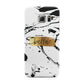 Personalised White Gold Swirl Marble Samsung Galaxy S6 Edge Case