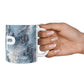 Personalised White Initials Marble 10oz Mug Alternative Image 4
