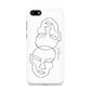 Personalised White Line Art Huawei Y5 Prime 2018 Phone Case