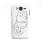 Personalised White Line Art Samsung Galaxy J5 Case