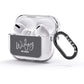 Personalised Wifey AirPods Glitter Case 3rd Gen Side Image