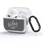 Personalised Wifey AirPods Pro Glitter Case Side Image