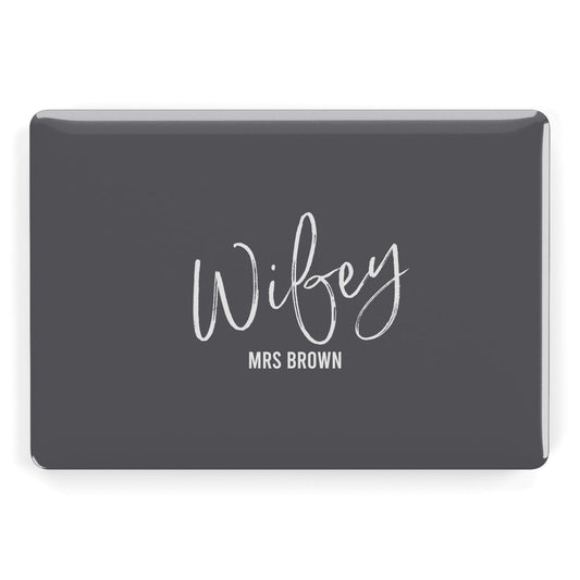 Personalised Wifey Apple MacBook Case