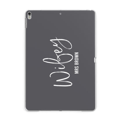 Personalised Wifey Apple iPad Silver Case