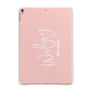 Personalised Wifey Pink Apple iPad Rose Gold Case