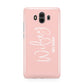 Personalised Wifey Pink Huawei Mate 10 Protective Phone Case
