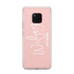 Personalised Wifey Pink Huawei Mate 20 Pro Phone Case
