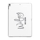 Personalised Wifey White Apple iPad Grey Case