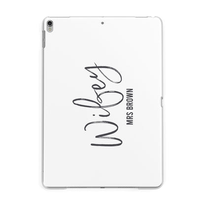 Personalised Wifey White Apple iPad Silver Case