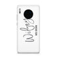 Personalised Wifey White Huawei Mate 30