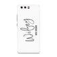 Personalised Wifey White Huawei P10 Phone Case