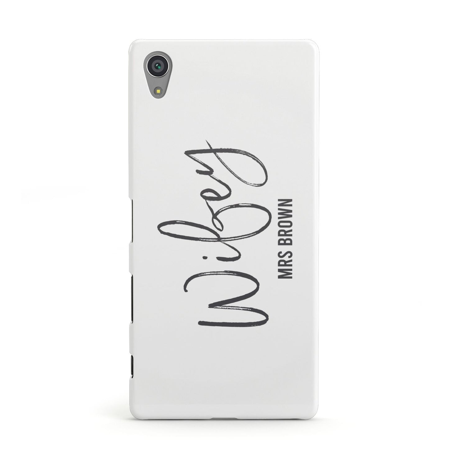 Personalised Wifey White Sony Xperia Case