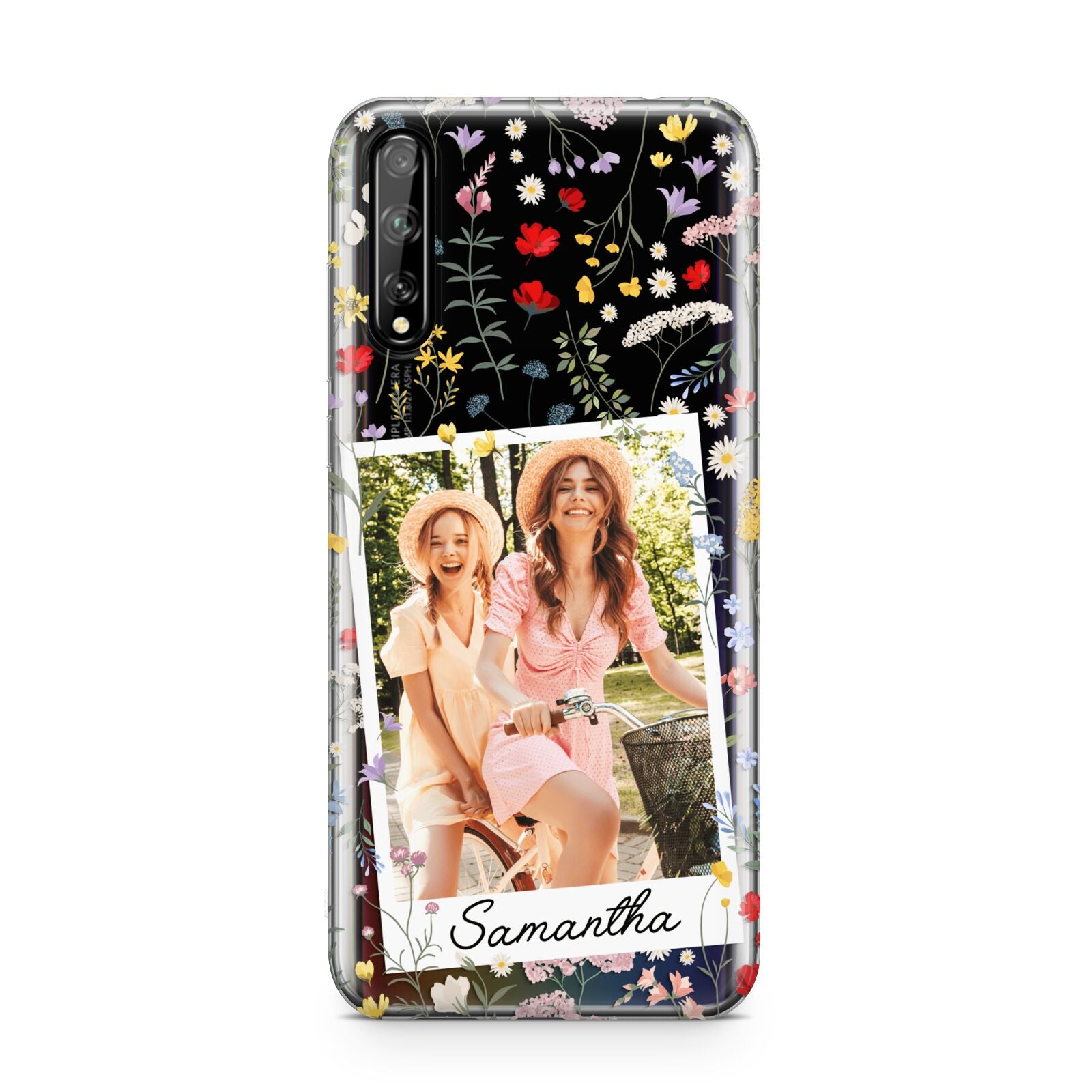 Personalised Wild Flowers Photo Huawei Enjoy 10s Phone Case