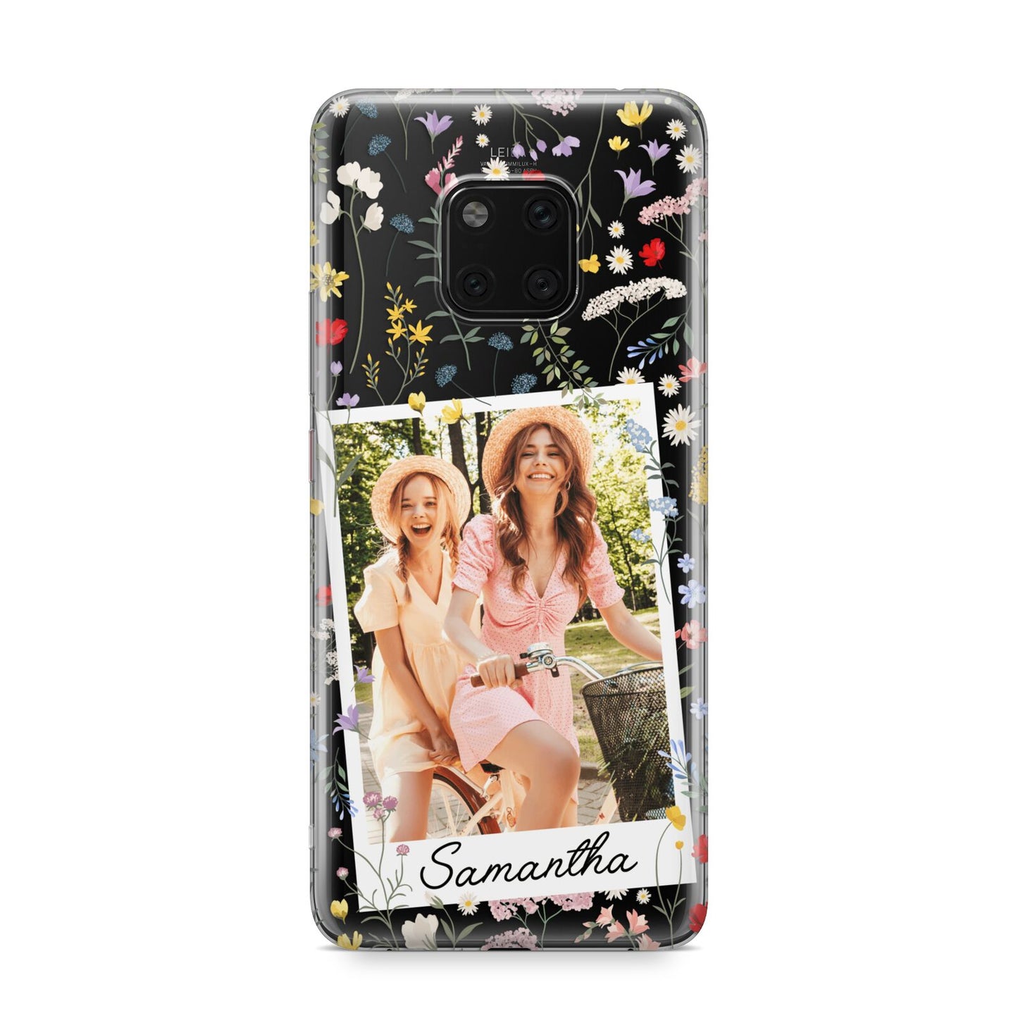 Personalised Wild Flowers Photo Huawei Mate 20 Pro Phone Case