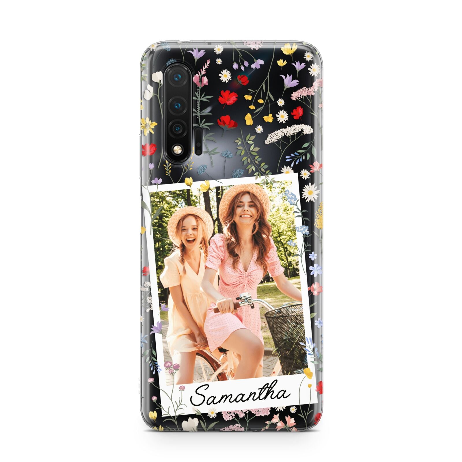 Personalised Wild Flowers Photo Huawei Nova 6 Phone Case