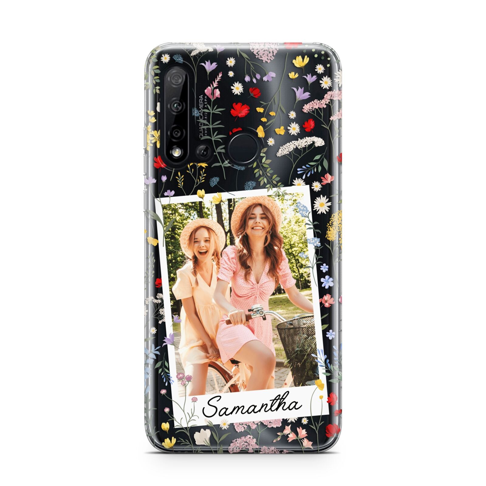 Personalised Wild Flowers Photo Huawei P20 Lite 5G Phone Case