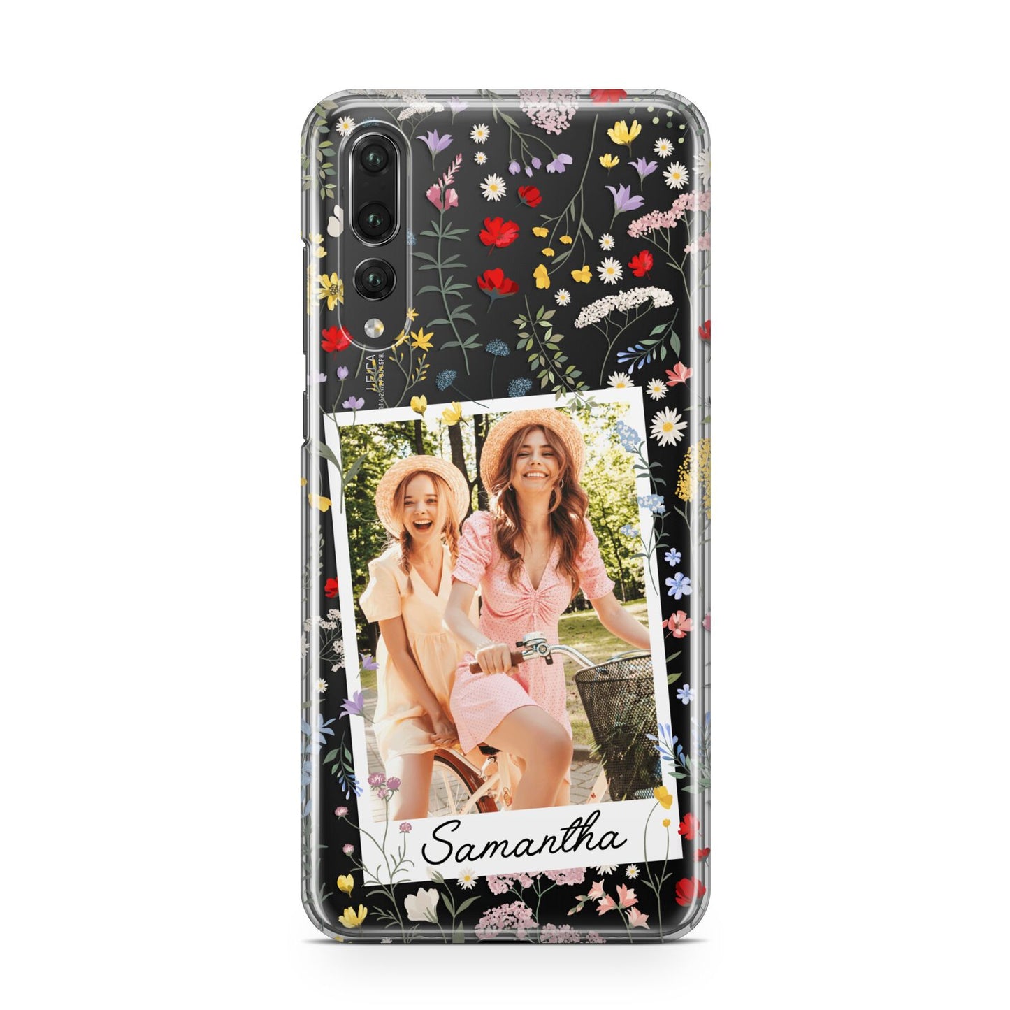 Personalised Wild Flowers Photo Huawei P20 Pro Phone Case