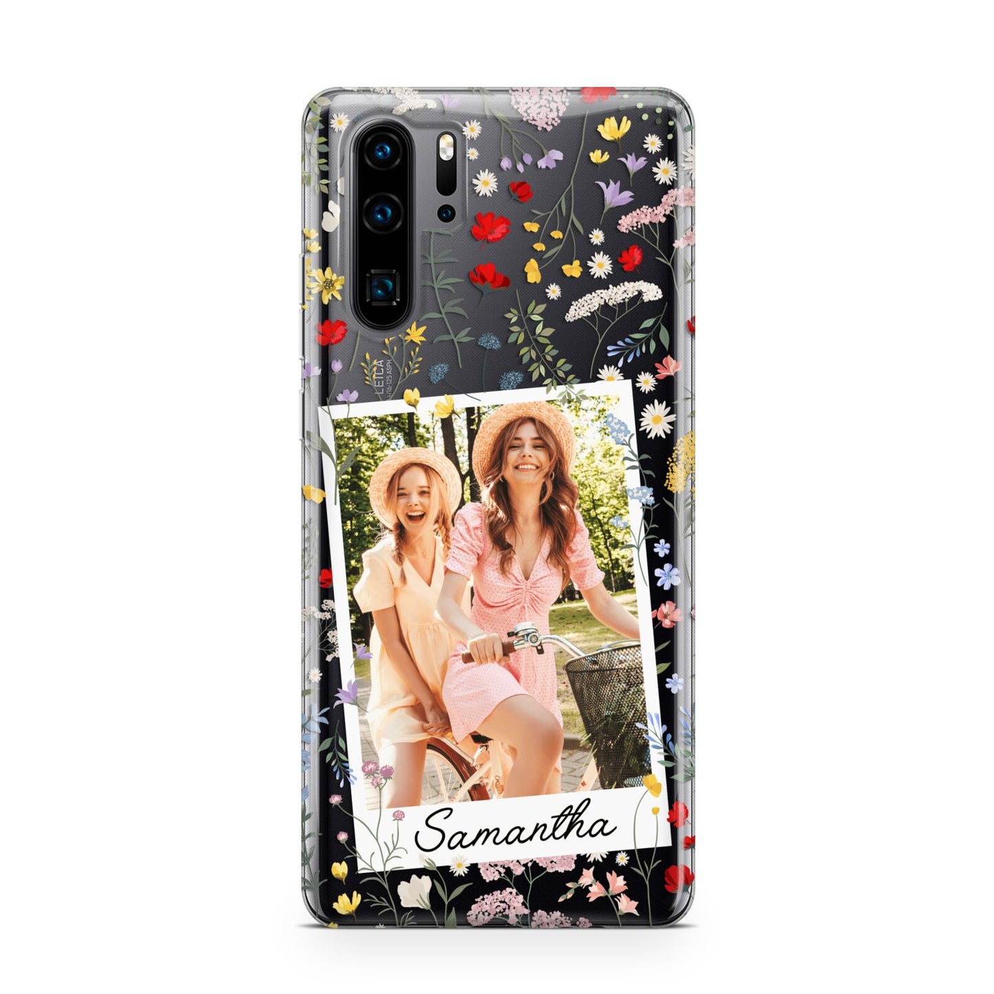 Personalised Wild Flowers Photo Huawei P30 Pro Phone Case