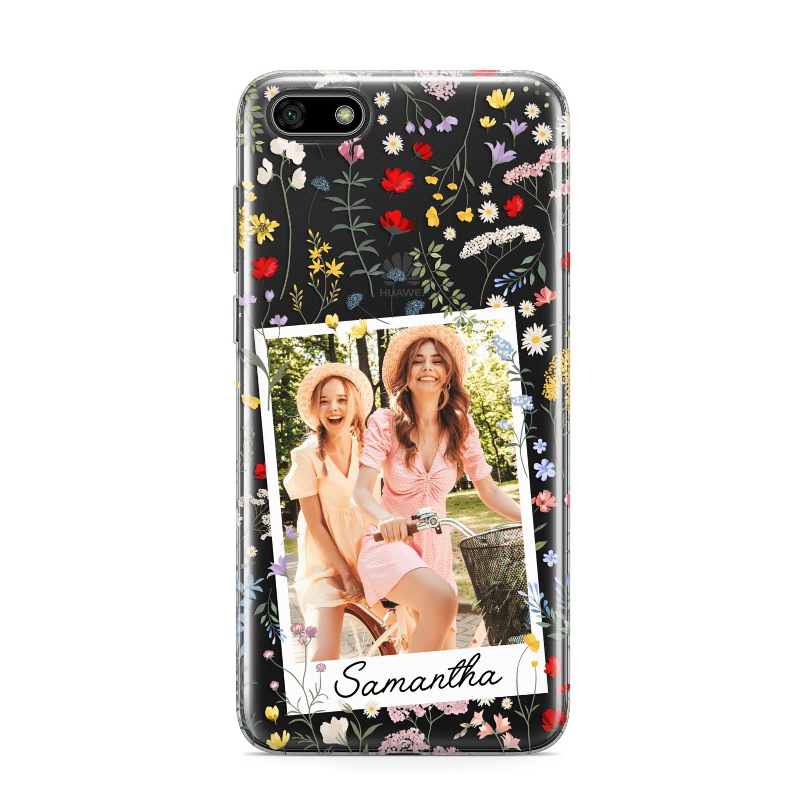 Personalised Wild Flowers Photo Huawei Y5 Prime 2018 Phone Case