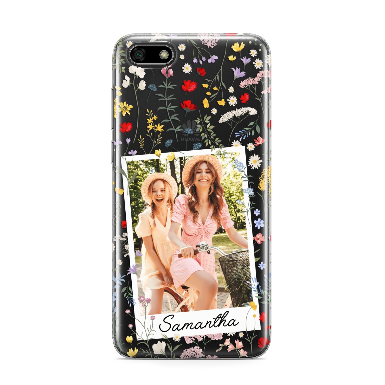 Personalised Wild Flowers Photo Huawei Y5 Prime 2018 Phone Case